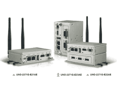 PC Fanless ultra compact - Intel ATOM E3815, 4GB RAM, 32GB eMMC, 2 x LAN, 1 x USB 3.0, 1 x HDMI, mPCIe (0 ~ 50°C) - Référence: UNO-2271G-E21BE_1