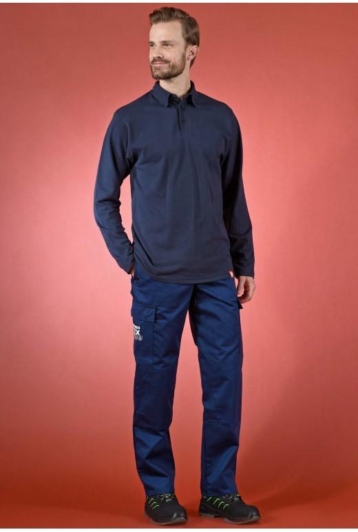 Polo multirisques ATEX maille - réf. 008*ATX - manches longues - 59% Protex, 240 gr/m²_1