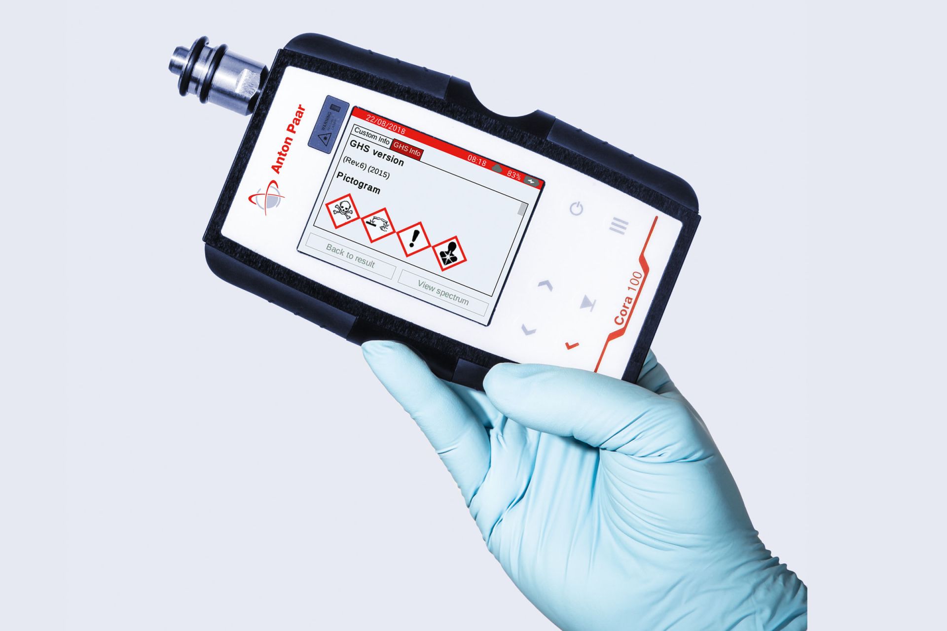 Spectromètre portatif Raman : Cora 100_0