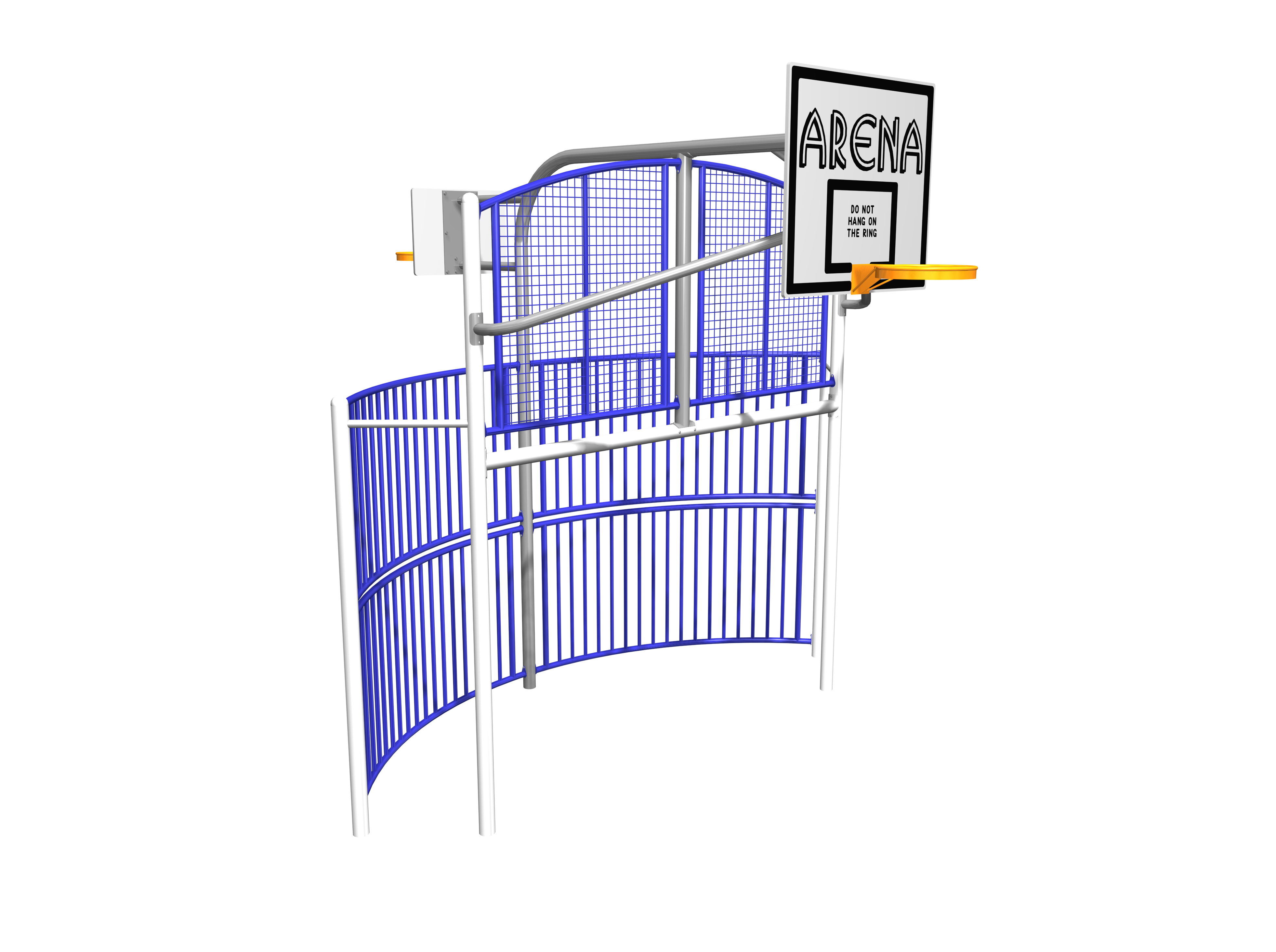 Terrain multisport Arena Double Philadelphia réf-8019751 - Hags - 4680x4010x3950 mm - 79 m² de zone de sécurité_1