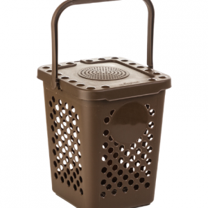 Bioseau ajouré - 7L et 10L pour biodéchets avec aération optimale_1