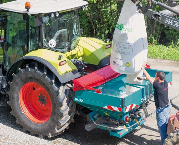 Dx 20 et dx 20+ distributeurs d'engrais - sulky-burel - capacité 900 à 2100 l_1