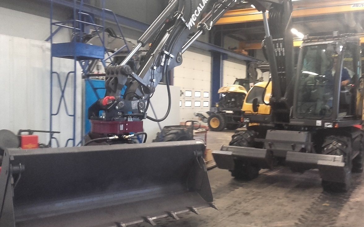 Roto-one avec couronne de rotation Rotobox HKS