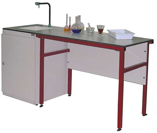 Plot technique Compact TopLab Plus - Réf PTECT-1 - BIOLAB - Paillasse humide avec options personnalisables_1