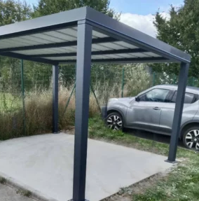 Préau en aluminium NEO - robuste, adaptable et sur-mesure pour collectivités et secteur tertiaire_1