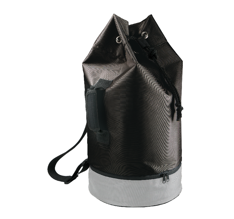 Sac marin en polyester 1680D - Réf: KI0609 - Compartiment à chaussures, zip waterproof, bretelles ajustables_1