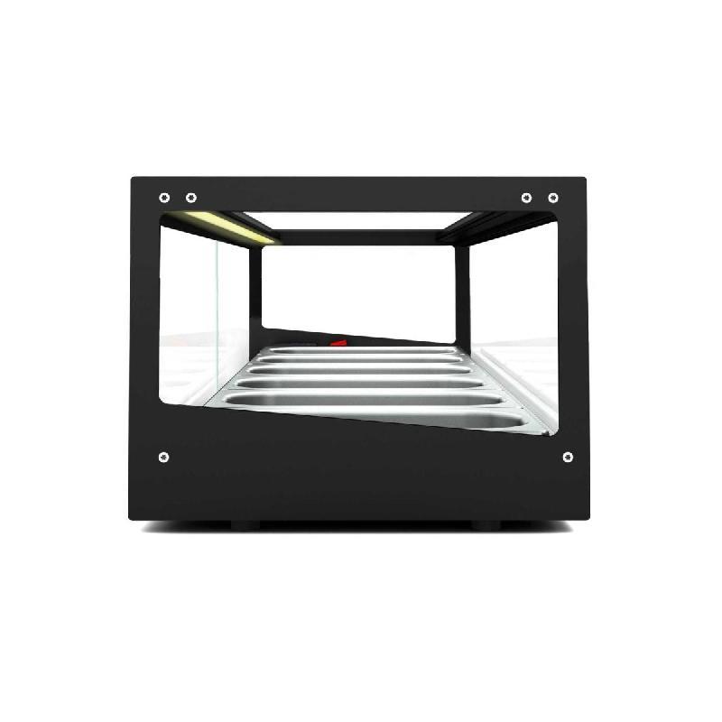 Vitrine chauffante LOGIC - Bain marie - 4 bacs GN 1/3 | Sayl Barcelona_1