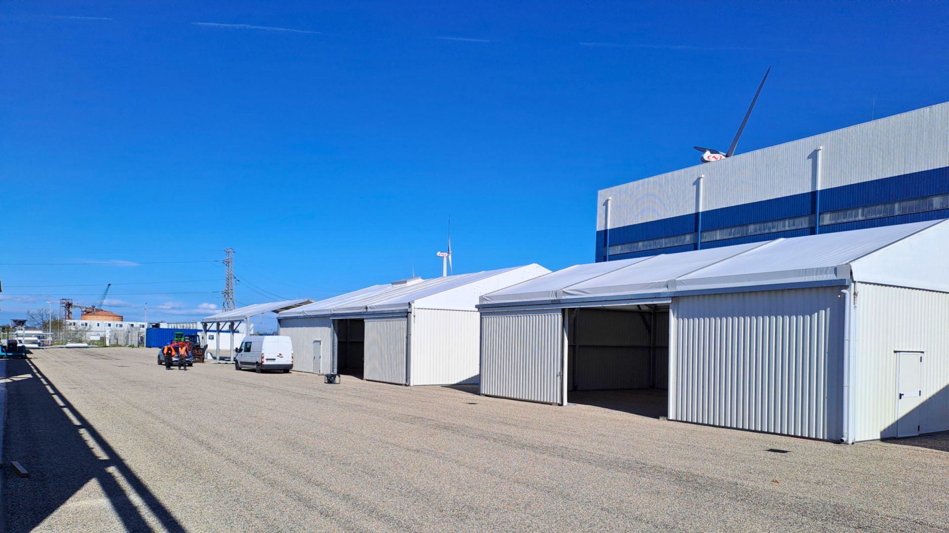 Bâtiment de stockage provisoire à louer, idéale pour les entreprises qui souhaitent étendre temporairement leur parc immobilier_1