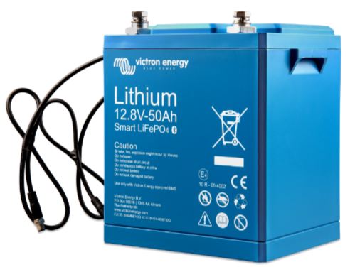 Batterie lithium 50Ah 12V SMART VICTRON - Autonomie électrique avec Bluetooth et longue durée de vie_1