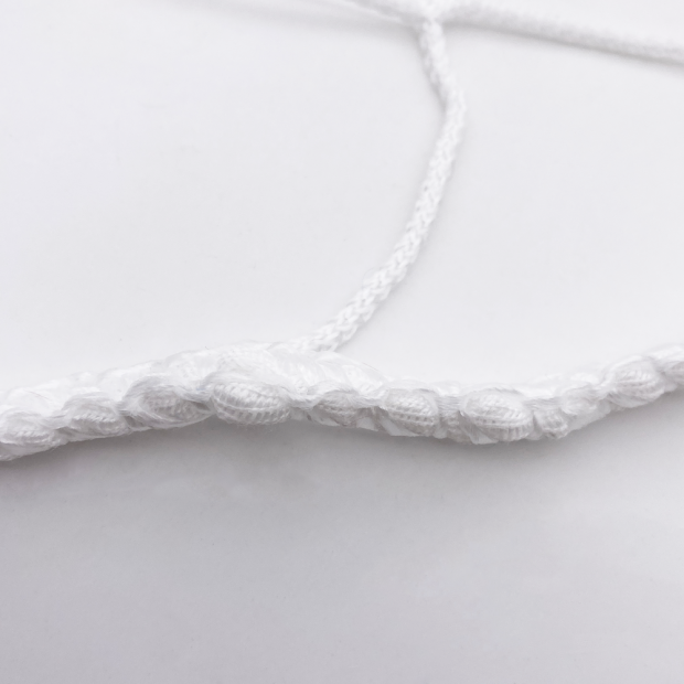 Filet amortisseur Handball Lot de 2 Blanc Noir Vert - Polypropylène haute résistance OEKO-TEX® STANDARD 100 Classe I_1