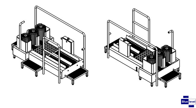 Lave-semelles et lave-bottes à passage continu ECO_1
