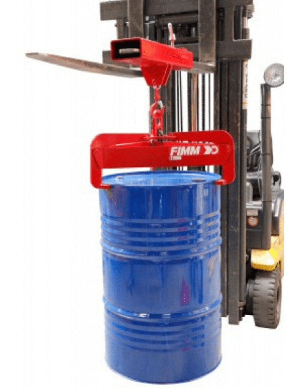 Pince à fût à manipulation verticale, prise par le dessus, automatique, 3 points, 600 kg_1
