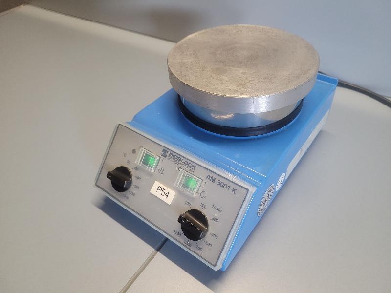 Agitateur magnétique chauffant bioblock scientific am 3001 k_1