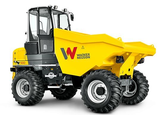Dw100 dumper sur pneu - wacker neuson - 10000 kg_1
