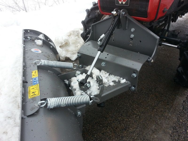 LSE130 - Lame à neige Morgnieux pour microtracteurs de 12 à 20 cv - largeur déneigement 112 cm_1