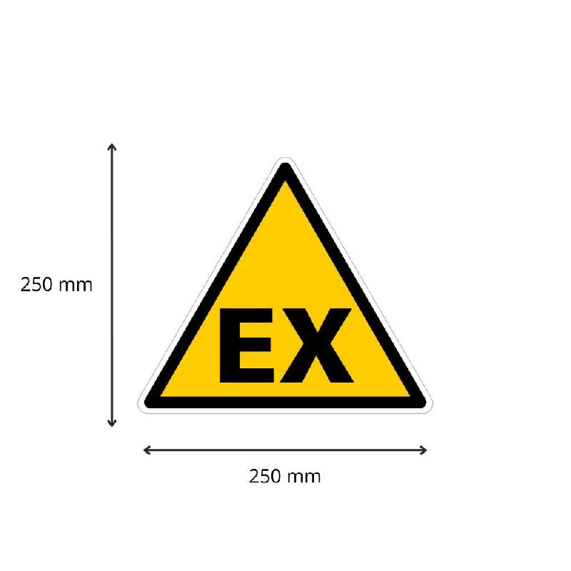 Panneau Danger EX matières explosives - 190515_1