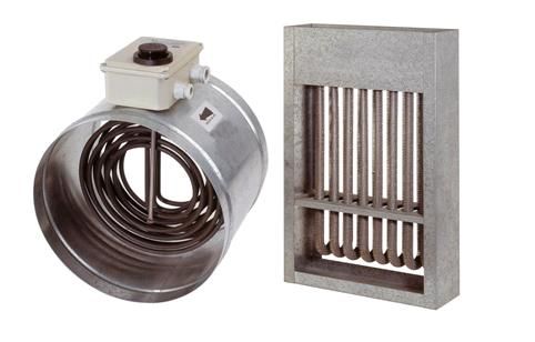 Batterie de chauffage, température maximum 200°C - Electro-Therm_1