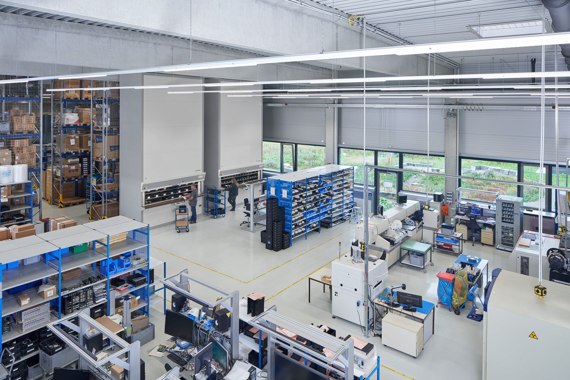 Système de stockage rotatif Hänel Rotomat® pour une gestion efficace