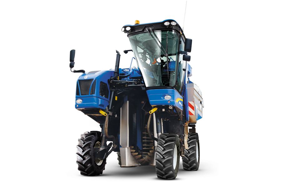 9090x-dual new holland vigne-convoyeur latéral machine à vendanger - new holland - bennes en acier inoxydable (litres)	1600 + convoyeur latéral_1