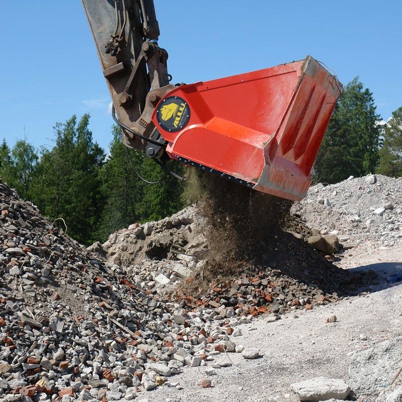 Allu D - Godets Cribleurs - Poids de 940 à 4080 kg - Pour Pelles jusqu'à 45 Tonnes et Chargeurs jusqu'à 30 Tonnes_1