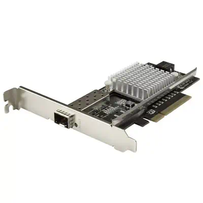 Carte réseau PCI Express à  1 port fibre optique 10 Gigabit Ethernet SFP+ ouvert - Chipset Intel - MM_1