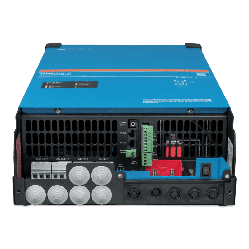 Convertisseur / chargeur pur sinus 5000VA Quattro-II Victron Energy - 24V/48V - Technologie avancée pour installation solaire_1