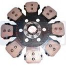 Disque d'embrayage tracteur 221-75.01 Massey Ferguson - référence PT-221-75.01 - séries 2600, 2700, 3600_1