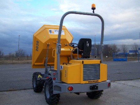 Dumper à pneus Bergmann - Girabenne 1800 L - Charge utile 3000 kg_1