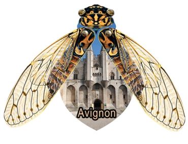 Magnet personnalisé cigale_1