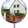 Miroir de sortie de voie - Cadre blanc, noir, vert ou rouge - Vision 90° - Fixation universelle_1
