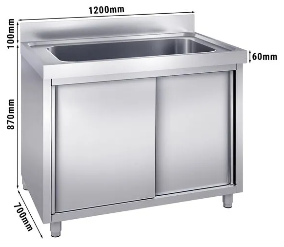 Plonge batterie 120x70cm sur meuble_1