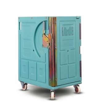 Roll 220 catering - chariot isotherme - olivo cold logistics - volume intérieur 221 l_1