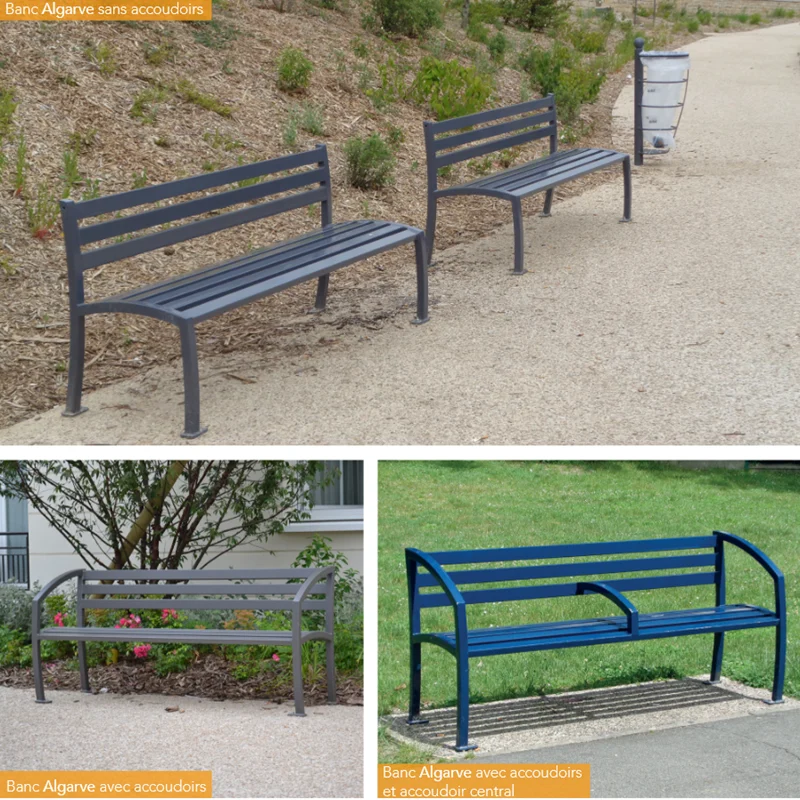 Banc ALGARVE tout acier_1