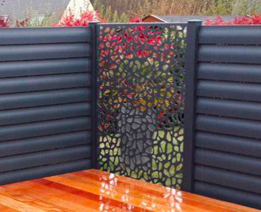 Claustra léopard - clôture en aluminium - rd productions - plein_1