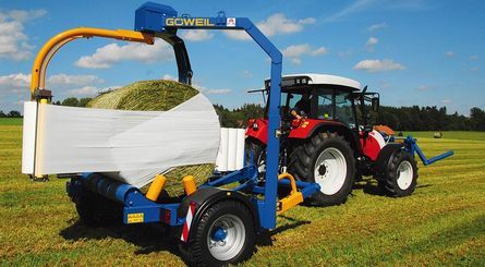 G5010 - Enrubanneuse agricole tractée Goewell Maschinenbau GmbH - Hauteur 3060 mm - Compacte et maniable_1