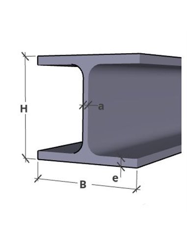 Poutrelle Acier HEA Selon NF EN 10034 - Hauteur -200 mm - Réf HEA100_0