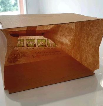 Ramasse crottes cartonné - 100 % biodégradable et compostable - carton de 720 sachets - imprimé 'J’aime ma ville propre' - Fabriqué en Europe_1