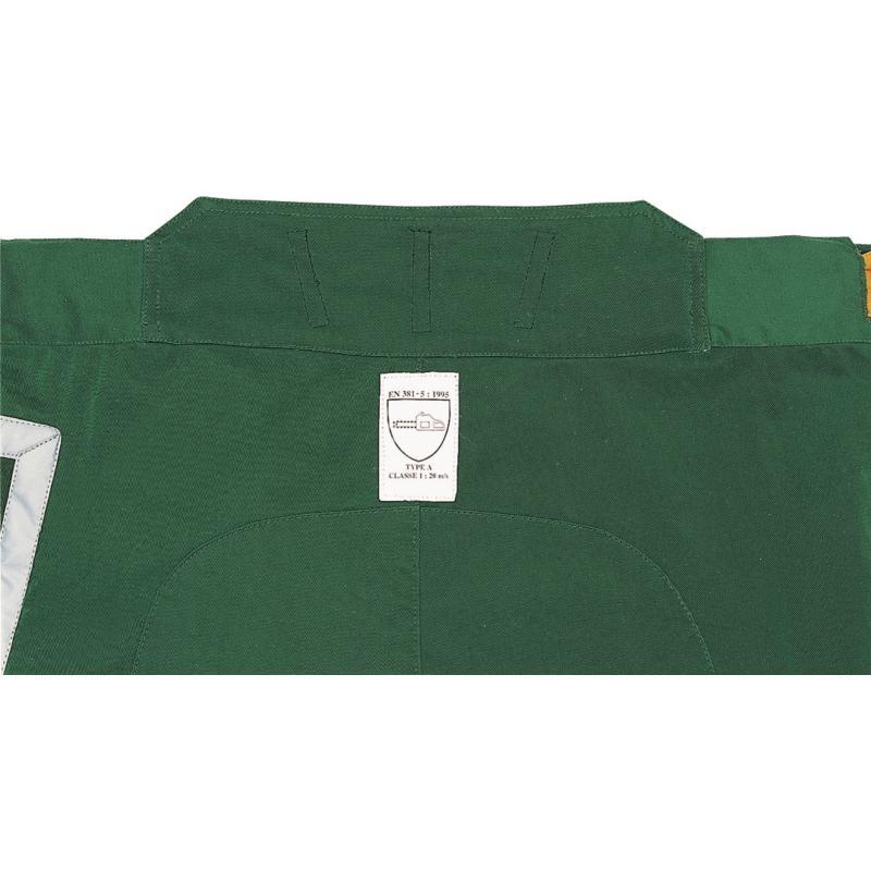 Salopette bûcheron - doublure en complexe anti-coupure - Érable3 avec genoux préformés et taille ajustable_1