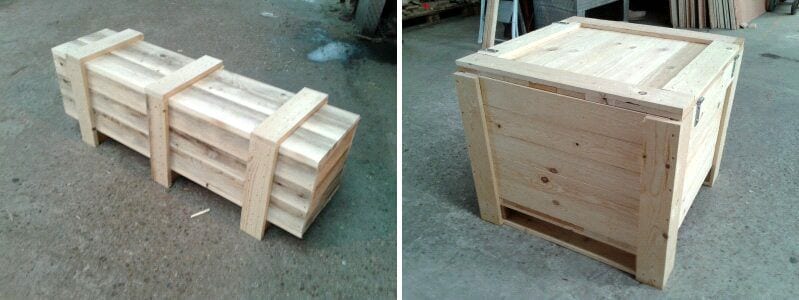 Caisse palette en bois sur-mesure pour le  transport d'objets lourds et/ou fragiles - palembal_1