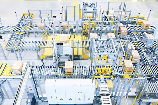 Convoyeur aérien monorail pour le transport et la manutention manuelle ou automatisée des grandes charges_1