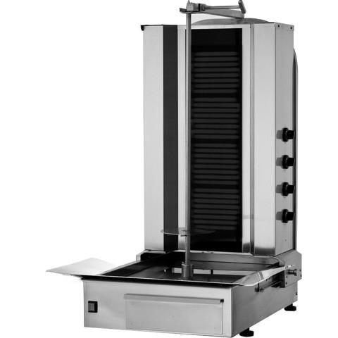 Grill électrique Döner Kebab Gyros 4 brûleurs 80 kg DUKE4-N_1