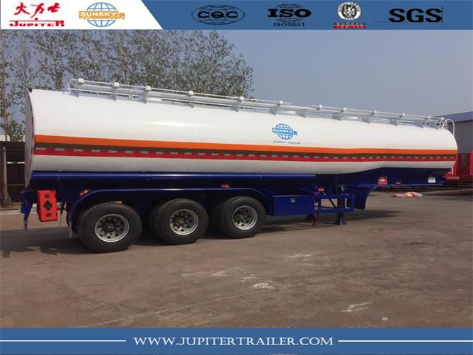 Ss9400gryx - Remorque citerne 3 essieux - Xiamen Sunsky Trailer Co., Ltd - Capacité 40 000 L - Matériaux personnalisables_1
