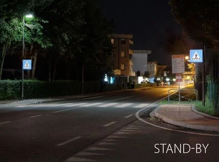 Système d'éclairage et de signalisation interactif pour passages piétons._1