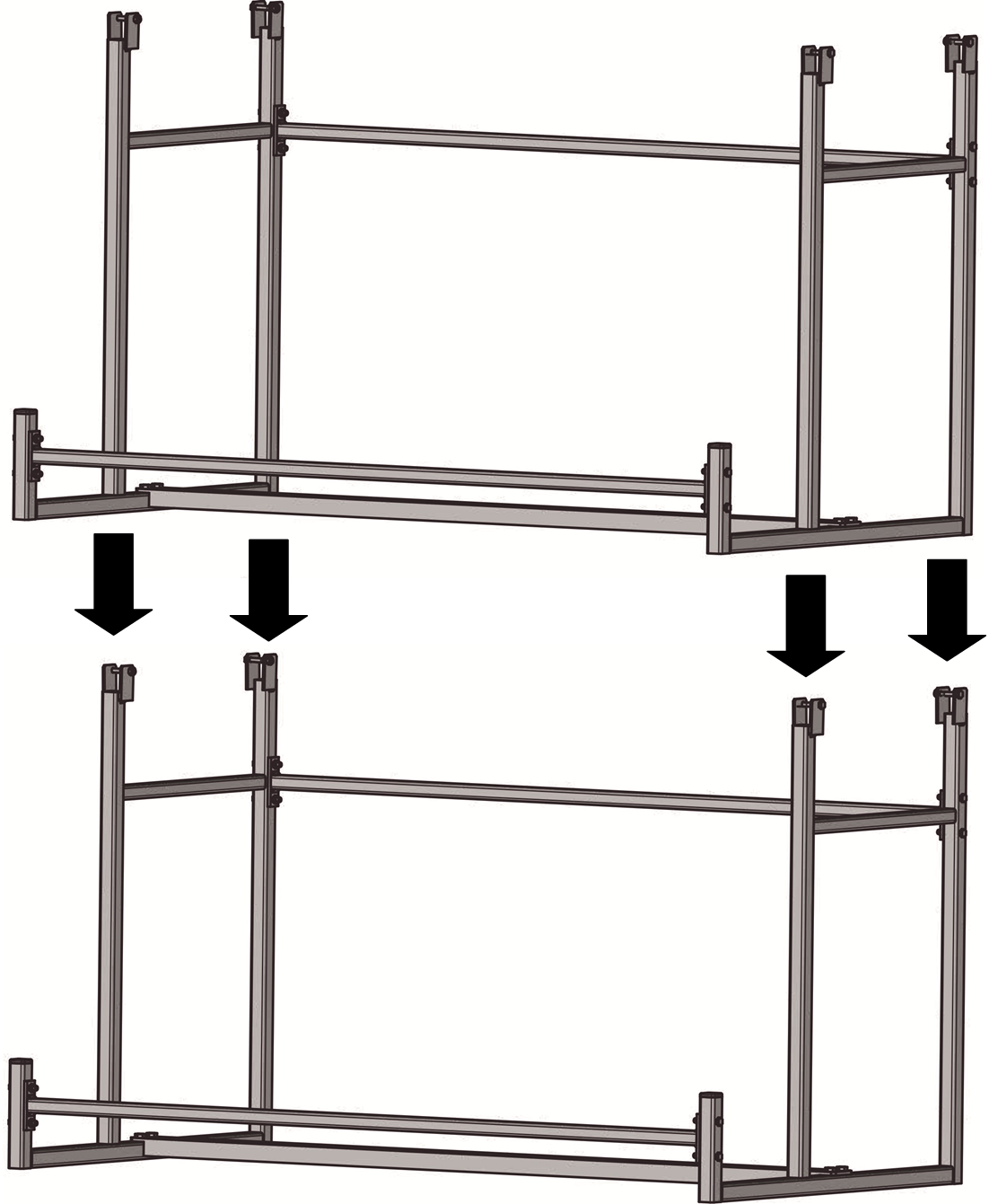 Distributeur de couronnes et bobines Gamme BOBI® - stockage et déroulage professionnel pour fils, câbles et tuyaux - jusqu'à 80 kg par module_1