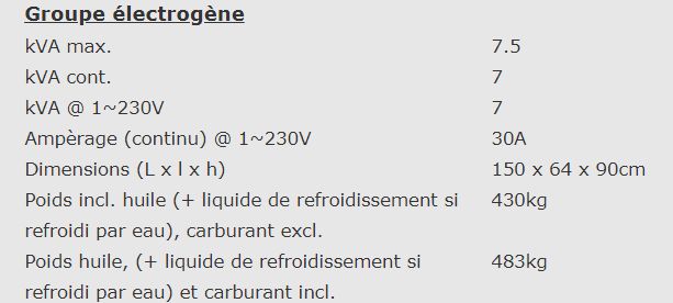 Groupe électrogène industriel EPS8DE - Europower - 1500tpm, 50Hz, diesel Kubota 4 temps super-insonorisé_1