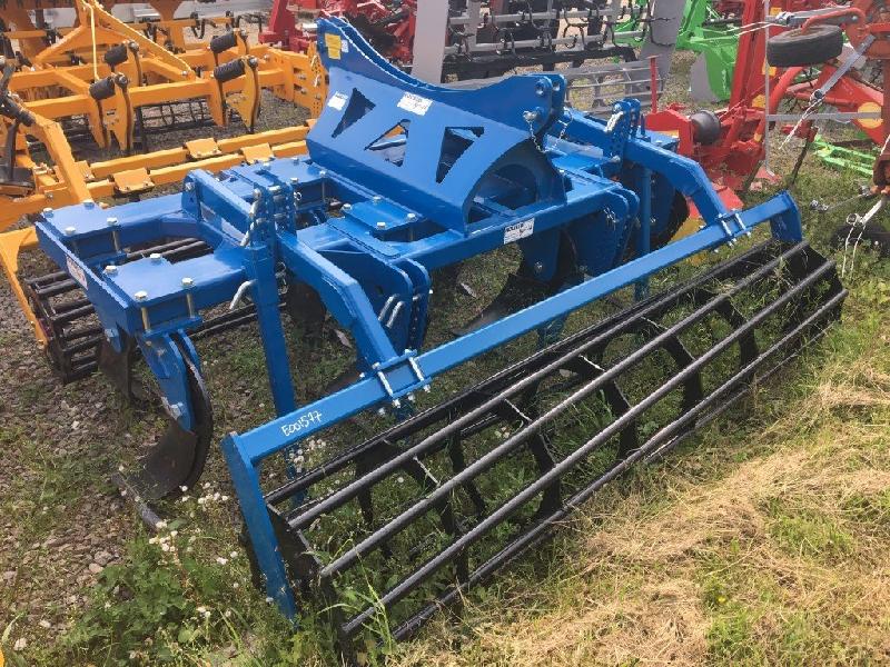 Décompacteur NC Bipoutre 3.0m 8 dents - Occasion - 2 rangées de dents Michel, rouleau tube arrière diamètre 600_1