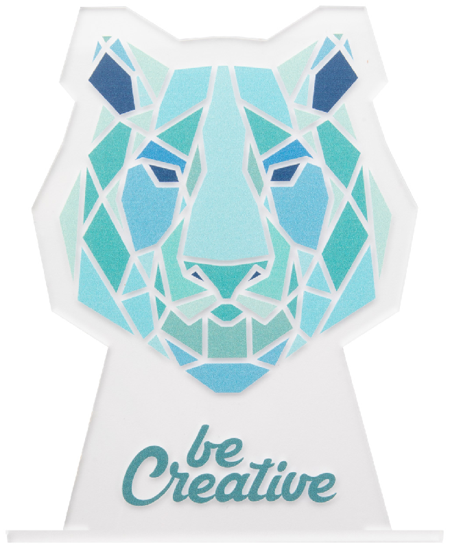 Trophée en acrylique - Forme unique - Marquage UV LED inclus - Minimum 50 pièces_1