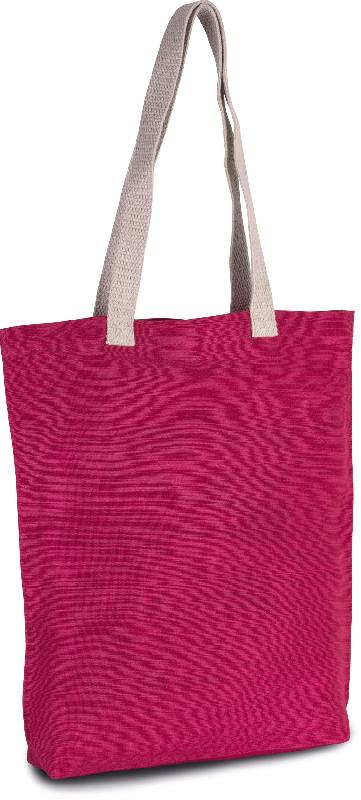 Sac shopping en juco - toile de jute et coton naturel - Réf: KI0229 - 300 g/m² - Conscious collection_1