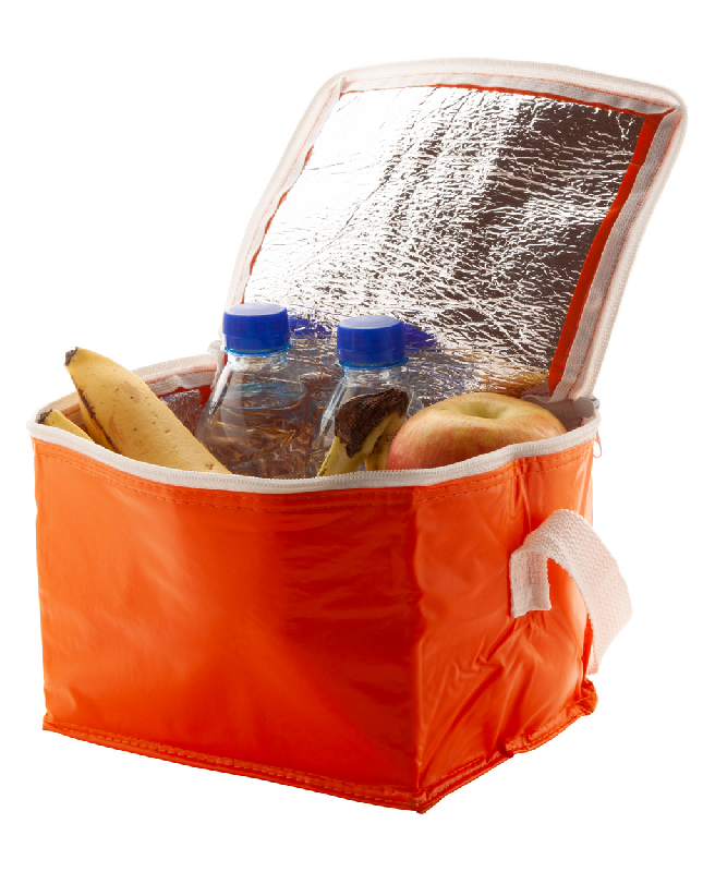Sac isotherme - fermeture-éclair en PVC - renfort en aluminium - capacité pour 6 boîtes de 0,33 l_1
