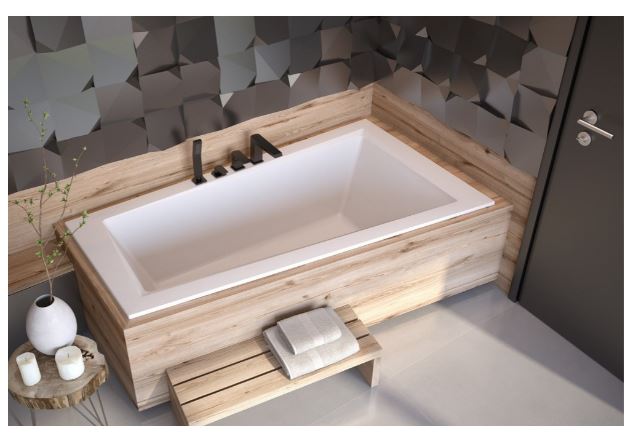 BAIGNOIRE D'ANGLE DROIT ULTIMA 150 OU 160 CM SLIM_1